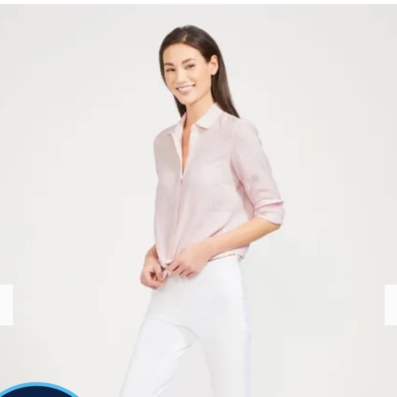 J. Mclaughlin linen button down shirt - Picture 7 of 8